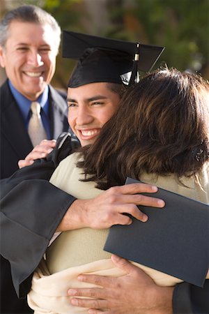 simsearch:700-05451053,k - Family at Graduation Ceremony Stock Photo - Rights-Managed, Code: 700-00897808