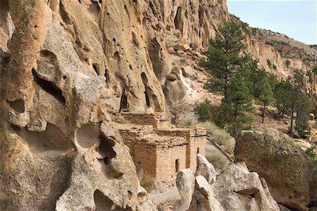 simsearch:862-08091424,k - Pueblo Ruins, Bandelier National Monument, New Mexico, USA Stock Photo - Rights-Managed, Code: 700-00909689