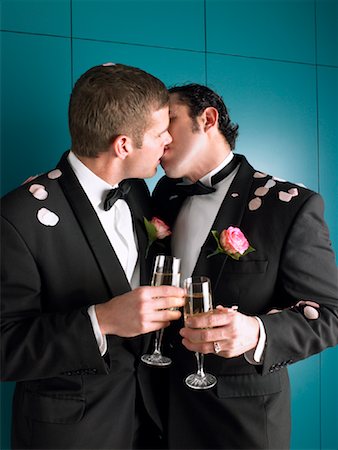 Portrait of Men in Tuxedos Stock Photo - Rights-Managed, Code: 700-00911775
