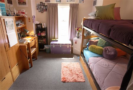 student dorm in room - Dorm Room Stock Photo - Rights-Managed, Code: 700-00911792