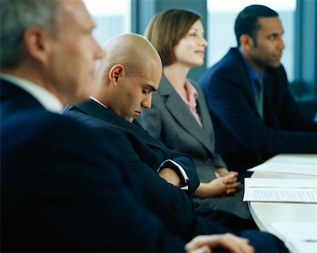 Business People in Meeting Stock Photo - Rights-Managed, Code: 700-00934791