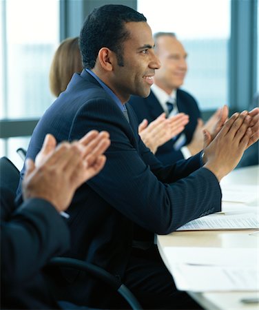 simsearch:700-00681397,k - Business People in Meeting Stock Photo - Rights-Managed, Code: 700-00934793