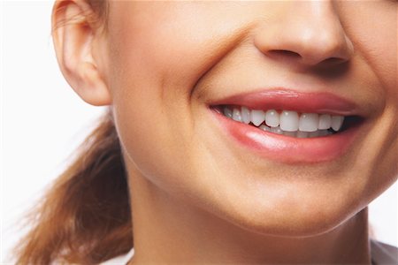 simsearch:700-00606512,k - Close Up of Woman's Mouth Stock Photo - Rights-Managed, Code: 700-00933435