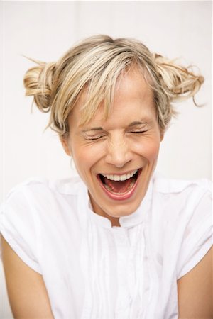 Woman Laughing Stock Photo - Rights-Managed, Code: 700-00954581