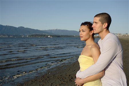 simsearch:700-00529622,k - Couple at Beach Stock Photo - Rights-Managed, Code: 700-00955225