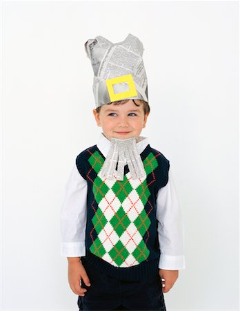 simsearch:700-01295913,k - Boy Playing Dress-Up Stock Photo - Rights-Managed, Code: 700-00984288