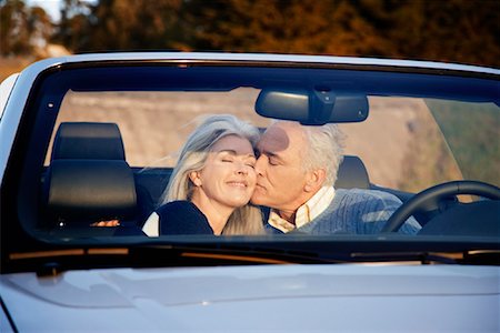 simsearch:700-00194002,k - Couple Kissing in Car Stock Photo - Rights-Managed, Code: 700-00983396