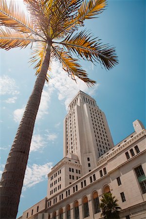 simsearch:700-00608810,k - Los Angeles City Hall, Los Angeles, California, USA Stock Photo - Rights-Managed, Code: 700-01029785