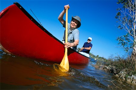 Couple in Canoe Stock Photo - Rights-Managed, Code: 700-01030227