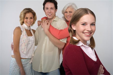 simsearch:700-00918230,k - Portrait of Family Stock Photo - Rights-Managed, Code: 700-01042438