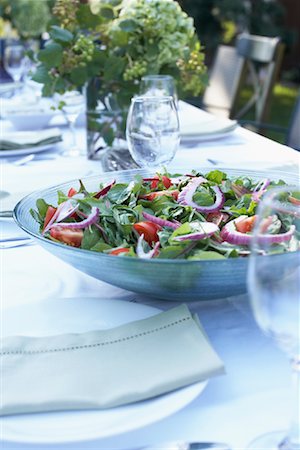 simsearch:700-03053816,k - Salad and Place Settings Stock Photo - Rights-Managed, Code: 700-01042580