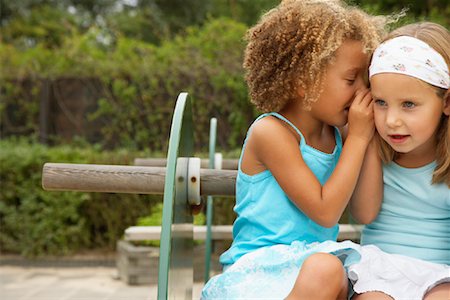 pictures of a little girl whispering - Girls Whispering Stock Photo - Rights-Managed, Code: 700-01072190