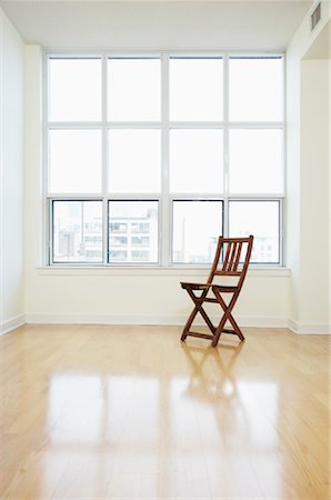 empty condo - Chair in Empty Condo Stock Photo - Rights-Managed, Code: 700-01073433