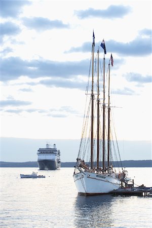 simsearch:700-00078908,k - Schooner, Frenchman's Bay, Bar Harbor, Maine, USA Stock Photo - Rights-Managed, Code: 700-01083798