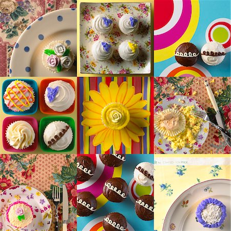 simsearch:700-00477709,k - Variety of Cupcakes Stock Photo - Rights-Managed, Code: 700-01099684