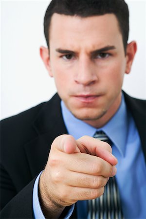 simsearch:700-01015007,k - Businessman Pointing Stock Photo - Rights-Managed, Code: 700-01110585