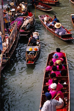 simsearch:700-01954936,k - Floating Market, Bangkok, Thailand Stock Photo - Rights-Managed, Code: 700-01111589