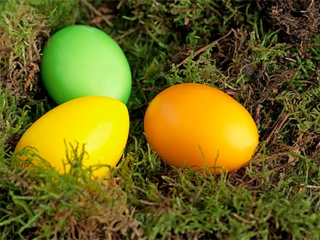 simsearch:700-01173313,k - Painted Easter Eggs in Moss Stock Photo - Rights-Managed, Code: 700-01164734
