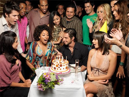 simsearch:700-00551354,k - Friends Celebrating Birthday Stock Photo - Rights-Managed, Code: 700-01173366