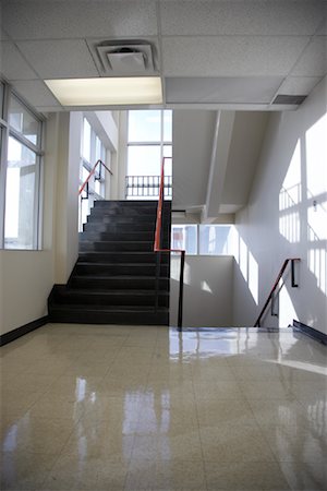 simsearch:700-06038236,k - Stairwell in Building Stock Photo - Rights-Managed, Code: 700-01184365