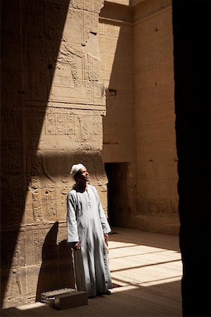 simsearch:700-03445971,k - Man at Temple of Philae, Aswan, Egypt Stock Photo - Rights-Managed, Code: 700-01182745