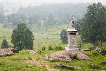 Gettysburg National Military Park, Gettysburg, Pennsylvania, USA Stock Photo - Rights-Managed, Code: 700-01183534