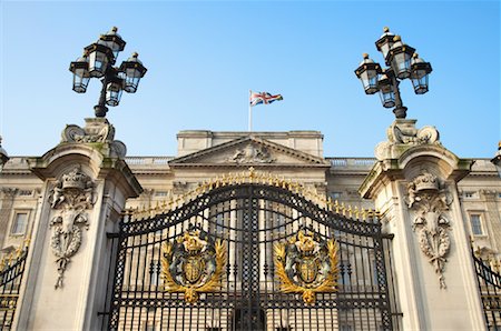 Gate, Buckingham Palace, London, England Stock Photo - Rights-Managed, Code: 700-01183543