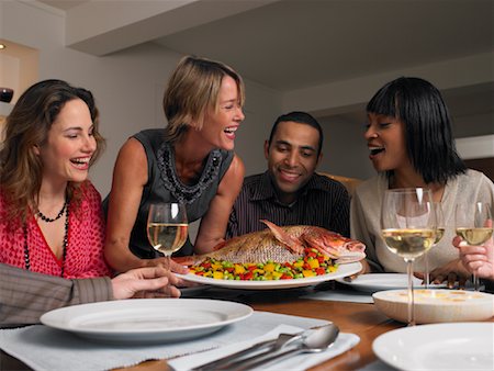 People at Dinner Party Stock Photo - Rights-Managed, Code: 700-01183914