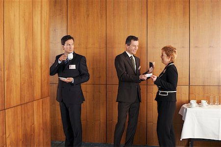 Business Rivals at Conference Stock Photo - Rights-Managed, Code: 700-01194325