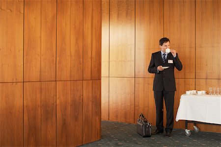 Businessman at Conference Stock Photo - Rights-Managed, Code: 700-01194320