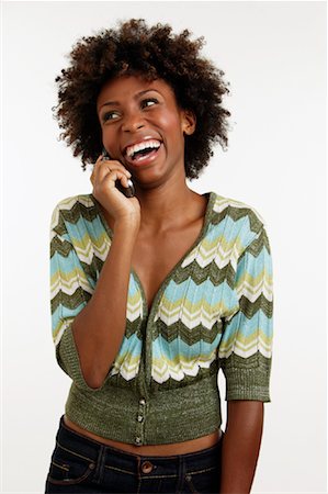 Woman Using Cellular Phone Stock Photo - Rights-Managed, Code: 700-01194645