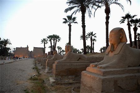 simsearch:700-01182734,k - Avenue of Sphinxes, Luxor Temple, Luxor,Egypt Stock Photo - Rights-Managed, Code: 700-01196262