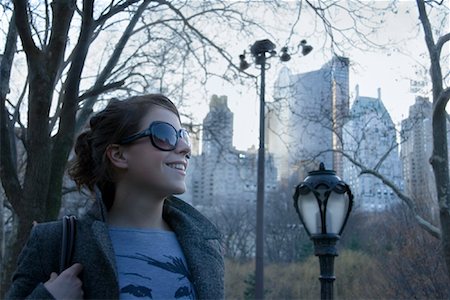 Woman in Central Park, New York, New York, USA Stock Photo - Rights-Managed, Code: 700-01198878