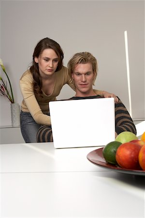 simsearch:700-00609233,k - Couple Using Laptop Computer Stock Photo - Rights-Managed, Code: 700-01199746