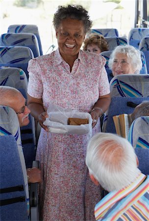 simsearch:700-01199965,k - Seniors on Tour Bus Stock Photo - Rights-Managed, Code: 700-01199982