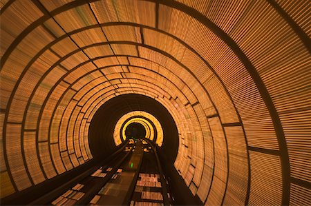 West Bund Sightseeing Tunnel, Huangpu District, Shanghai, China Stock Photo - Rights-Managed, Code: 700-01200094