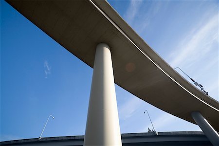 Underside of Interstate 90 Overpass, Seattle, Washington, USA Stock Photo - Rights-Managed, Code: 700-01234894