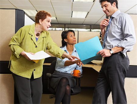 Business People Talking Stock Photo - Rights-Managed, Code: 700-01235009