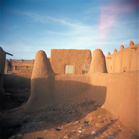 djenne - Exterior of House, Djenne, Mali Stock Photo - Rights-Managed, Code: 700-01235025