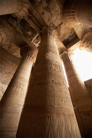 pictograph in architecture - Temple of Horus, Edfu, Egypt Stock Photo - Rights-Managed, Code: 700-01236307