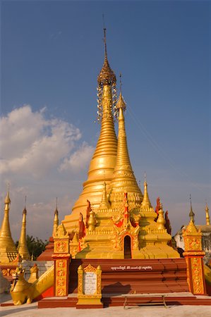 simsearch:700-03685862,k - Nigyon Tamgyon Kyaung Stupa, Nyaung Shwe, Myanmar Stock Photo - Rights-Managed, Code: 700-01248558