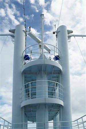 simsearch:700-01111260,k - Conning Tower on Cruise Ship Stock Photo - Rights-Managed, Code: 700-01248794