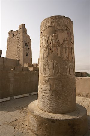 pictograph in architecture - Temple of Kom Ombo, Egypt Stock Photo - Rights-Managed, Code: 700-01248805