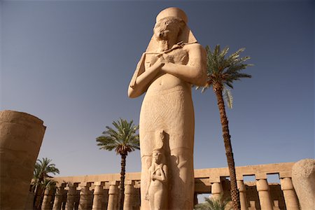simsearch:600-02046686,k - Colossus of Ramses II, Temple of Amun, Karnak, Egypt, Stock Photo - Rights-Managed, Code: 700-01260338