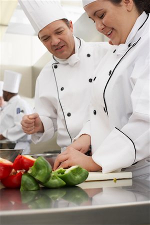 Chefs in Kitchen Stock Photo - Rights-Managed, Code: 700-01275188