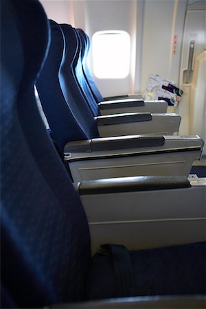 Interior of Airplane Stock Photo - Rights-Managed, Code: 700-01275436