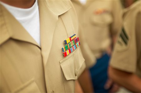 Close-Up of US Soldier's Uniform Stock Photo - Rights-Managed, Code: 700-01276145