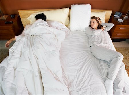 simsearch:649-07521015,k - Couple in Bed Stock Photo - Rights-Managed, Code: 700-01276167