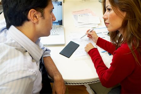 Couple Paying Bills Stock Photo - Rights-Managed, Code: 700-01276180