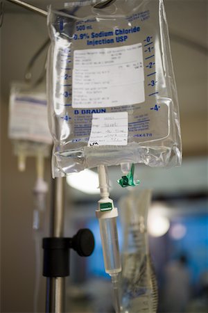 Close-up of Intravenous Bag Stock Photo - Rights-Managed, Code: 700-01276512